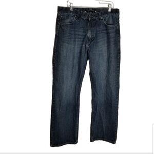 Sean John Jeans Men's 38x33 Hamilton Straight Leg Blue Denim 100% Cotton